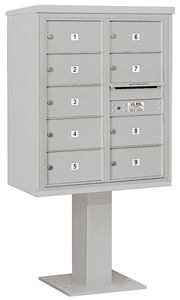 Salsbury 4C Pedestal 3410D-09 Gray
