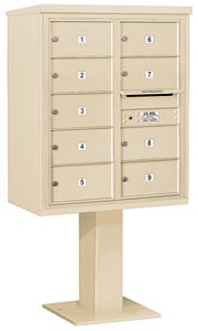 Salsbury 4C Pedestal 3410D-09 Sandstone