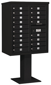 Salsbury 4C Pedestal 3410D-18 Black