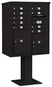 Salsbury 4C Pedestal 3410DA-09 Black