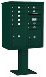 Salsbury 4C Pedestal 3410DA-09 Green