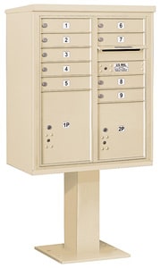 Salsbury 4C Pedestal 3410DA-09 Sandstone