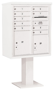 Salsbury 4C Pedestal 3410DA-09 White