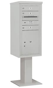 Salsbury 4C Pedestal 3410S-03 Gray