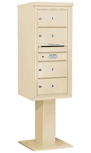 Salsbury 4C Pedestal 3410S-04 Sandstone