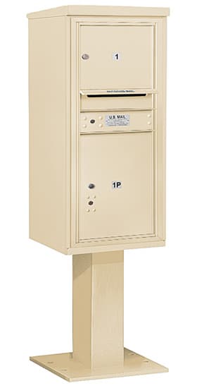 3410S01 Salsbury Commercial 4C Pedestal Mailboxes