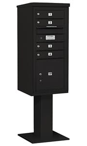 Salsbury 4C Pedestal 3410SA-04 Black
