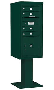 Salsbury 4C Pedestal 3410SA-04 Green