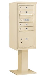 Salsbury 4C Pedestal 3410SA-04 Sandstone