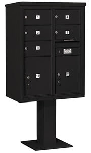 Salsbury 4C Pedestal 3411D-05 Black