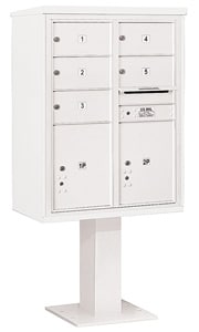 Salsbury 4C Pedestal 3411D-05 White