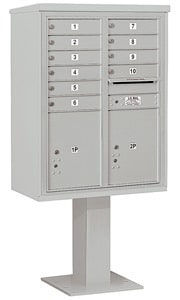 Salsbury 4C Pedestal 3411D-10 Gray