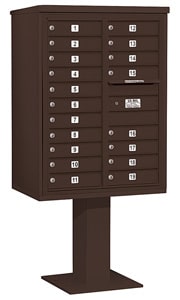 Salsbury 4C Pedestal 3411D-19 Bronze