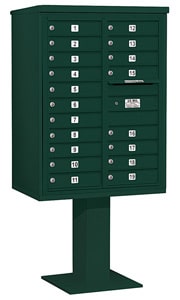 Salsbury 4C Pedestal 3411D-19 Green