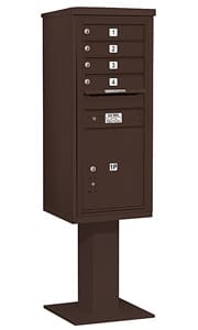 Salsbury 4C Pedestal 3411S-04 Bronze