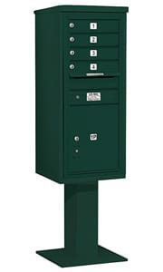 Salsbury 4C Pedestal 3411S-04 Green