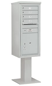 Salsbury 4C Pedestal 3411S-04 Gray