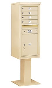 Salsbury 4C Pedestal 3411S-04 Sandstone