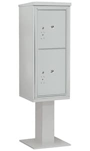 Salsbury 4C Pedestal 3411S-2P Gray