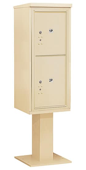 3411S2P Salsbury Commercial 4C Pedestal Mailboxes