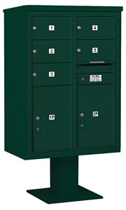 Salsbury 4C Pedestal 3412D-05 Green