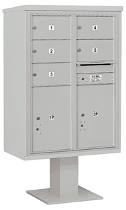 Salsbury 4C Pedestal 3412D-05 Gray