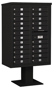 Salsbury 4C Pedestal 3412D-22 Black