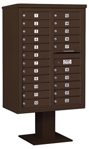 Salsbury 4C Pedestal 3412D-22 Bronze