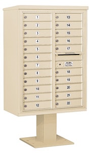 Salsbury 4C Pedestal 3412D-22 Sandstone