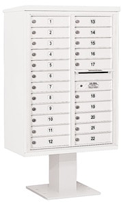 Salsbury 4C Pedestal 3412D-22 White
