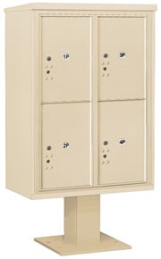 Salsbury 4C Pedestal 3412D-4P Sandstone