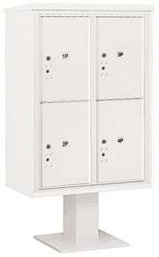 Salsbury 4C Pedestal 3412D-4P White