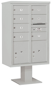 Salsbury 4C Pedestal 3413D-07 Gray