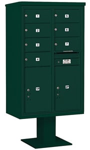 Salsbury 4C Pedestal 3414D-07 Green