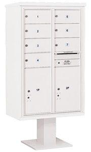 Salsbury 4C Pedestal 3414D-07 White