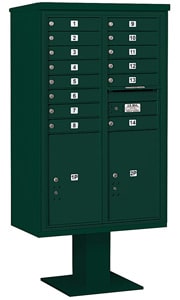 Salsbury 4C Pedestal 3414D-14 Green