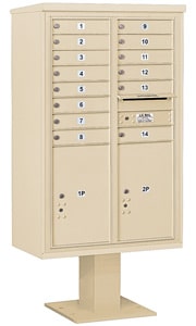 Salsbury 4C Pedestal 3414D-14 Sandstone