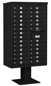 Salsbury 4C Pedestal 3414D-26 Black