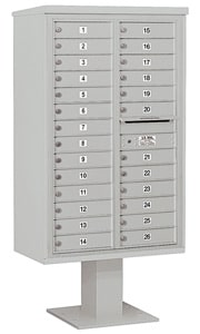Salsbury 4C Pedestal 3414D-26 Gray
