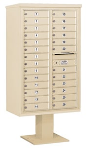 Salsbury 4C Pedestal 3414D-26 Sandstone