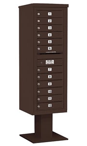 Salsbury 4C Pedestal 3414S-12 Bronze