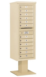 Salsbury 4C Pedestal 3414S-12 Sandstone