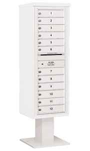 Salsbury 4C Pedestal 3414S-12 White