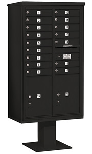 Salsbury 4C Pedestal 3415D-16 Black
