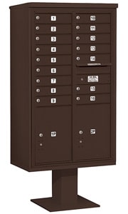 Salsbury 4C Pedestal 3415D-16 Bronze