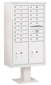Salsbury 4C Pedestal 3415D-16 White
