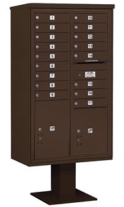 Salsbury 4C Pedestal 3415D-17 Bronze