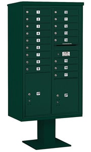 Salsbury 4C Pedestal 3415D-17 Green