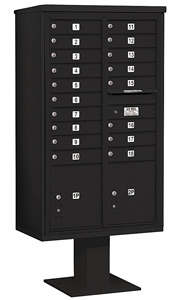 Salsbury 4C Pedestal 3415D-18 Black