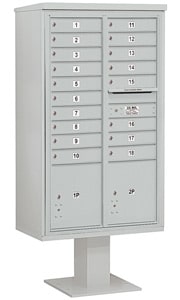 Salsbury 4C Pedestal 3415D-18 Gray